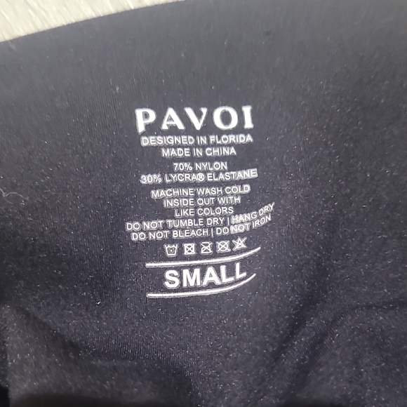 Women's Black Leggings - Picture 4 of 8